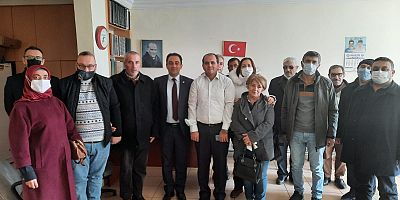 İyi Parti İl Yönetimi Altınokta Körler Derneğini Ziyaret Etti