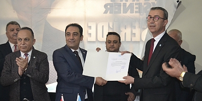 İYİ PARTİLİ HAYMANA ATAMA YAZISINI İL BAŞKANI  ATAMAN'DAN ALDI.