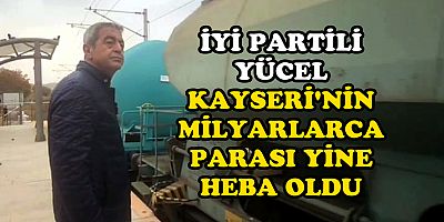 İYİ PARTİLİ KAZIM YÜCEL'DEN BANLİYÖ HATTI TEPKİSİ