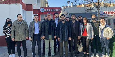 İYİ PARTİLİLERDEN KAN BAĞIŞI KAMPANYASI