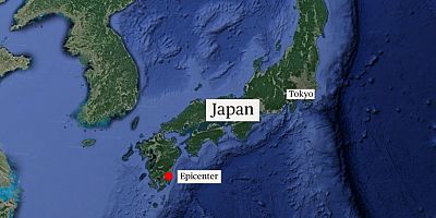 Japonya'nın batısını 7.1 büyüklüğünde deprem vurdu