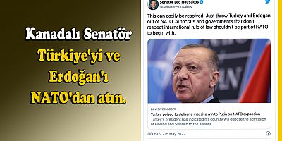 Kanadalı Senatör çözümü buldu: Türkiye'yi NATO'dan atın