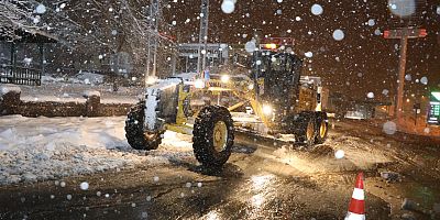 KAR YAĞIŞINA ANINDA MÜDAHALE