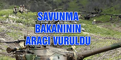 Karabağ Savunma Bakanının Aracı Vuruldu