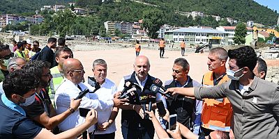 Karaismailoğlu: “Sinop Ayancık şehir geçişi sağlanıyor”