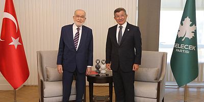 Karamollaoğlu’ndan, Davutoğlu’na ‘yerel seçim ve yeni yasama dönemi’ ziyareti.