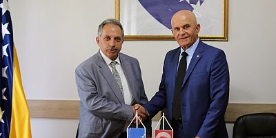KARDEŞ ŞEHİR ‘KALESİJA'DAN 10 BİN EUROLUK DESTEK