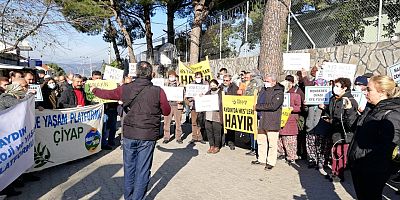 Kartal Dağı'nda çevre eylemi