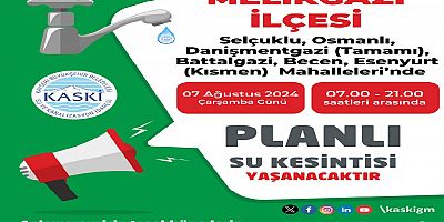 KASKİ'den 6 Mahalle İçin Su Kesintisi Uyarısı
