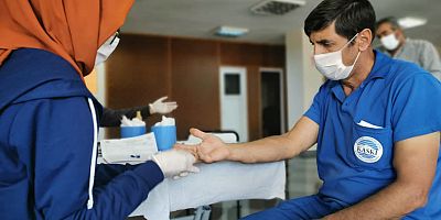 KASKİ'DEN ERÜ KAN MERKEZİ'NE TAM DESTEK