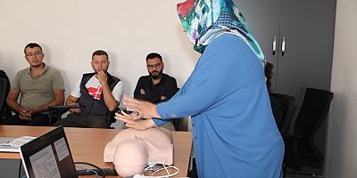 KASKİ Personeline 'İlk Yardım' Eğitimi