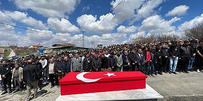 Kastamonu’da hayatını kaybeden jandarma, Kayseri’de son yolculuğuna uğurlandı