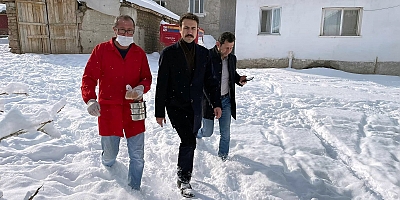 Kaymakamdan evlere yemek servisi
