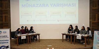 KAYMEK'İN GENÇLERİNDEN MÜNAZARA YARIŞMASI