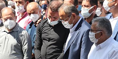 KAYMOS BAŞKANI YALÇIN OĞLUNU SON YOLCULUĞUNA UĞURLADI