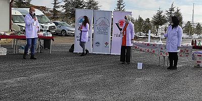 KAYSERİ BİLİM MERKEZİ, YOZGAT'TA ÖĞRENCİLERLE BULUŞTU