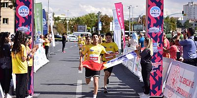 Kayseri'de Dünya koştu.