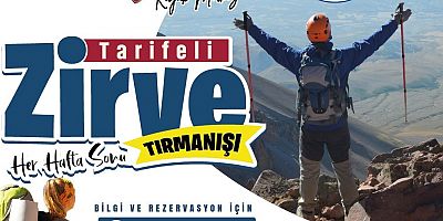  KAYSERİ’DE ERCİYES ZİRVE TIRMANIŞI