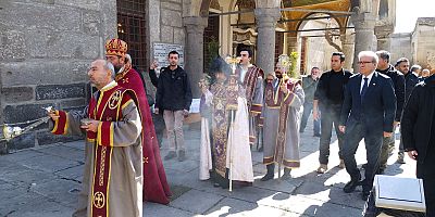 Kayseri’de Ermeniler’den Miçing ayini