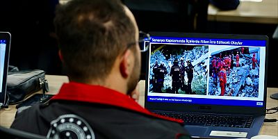 Kayseri de Gerçeğini Aratmayan Deprem Tatbikatı