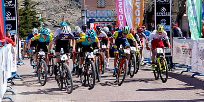 KAYSERİ'DE ULUSLARARASI DAĞ BİSİKLETİ YARIŞLARI HEYECANI