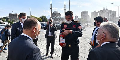 KAYSERİ İTFAİYESİ 95 YAŞINDA