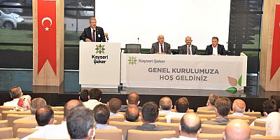 KAYSERİ ŞEKER GENEL KURUL YAPTI 