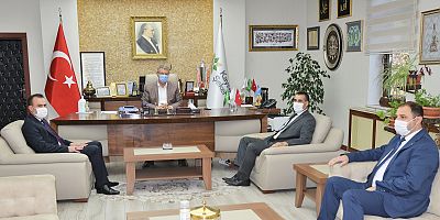 KAYSERİ SMMM ODASI'NDAN BAŞKAN AKAY'A ZİYARET