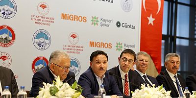 Kayseri Valiliği, Kayseri Şeker ve Migros Arasında İş Birliği Protokolü