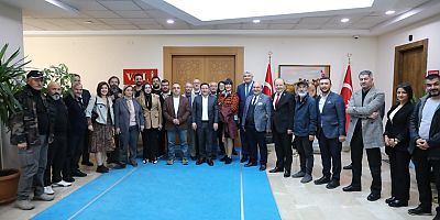 KAYSERİ VALİSİ TİGAD HEYETİNİ AĞIRLADI