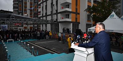 Kentsel Dönüşüm konutlarının kura çekimi yapıldı