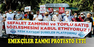 KESK , Sefalet Zammını ve Toplu Satış Sözleşmesini Kabul Etmiyoruz