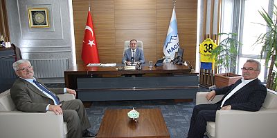 KESOB BAŞKANI ÖVÜÇ’DEN BAŞKAN ÖZDOĞAN’A VEDA ZİYARETİ