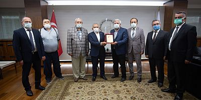 KESOP BÜYÜKKILIÇ'I ZİYARET ETTİ