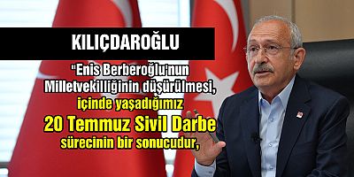 Kılıçdaroğlu: 