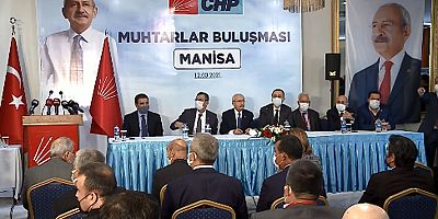 Kılıçdaroğlu, Manisa'da Muhtarla Buluştu