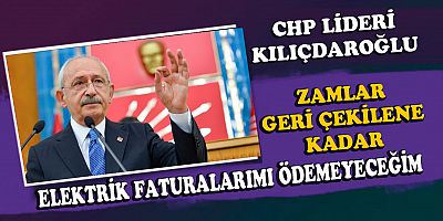 Kılıçdaroğlu: 