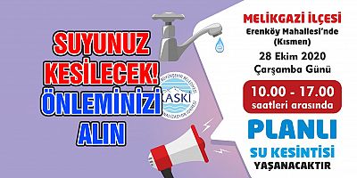 Kısmen Su Kesintisi Uygulanacak