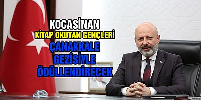 KİTAP OKUYAN GENÇLER ÇANAKKALE  GEZİSİYLE ÖDÜLLENDİRECEK