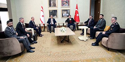 KKTC başbakanı Sucuoğlu Ankara'da