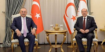 KKTC Cumhurbaşkanı Tatar Çavuşoğlu’nu kabul etti