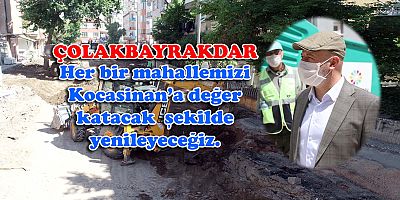 Kocasinan Belediyesi Altyapı Çalışmalarına  Hız verdi.