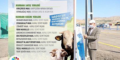 KOCASİNAN BELEDİYESİ’NDEN 12 AYRI NOKTADA PROFESYONEL KURBAN HİZMETİ