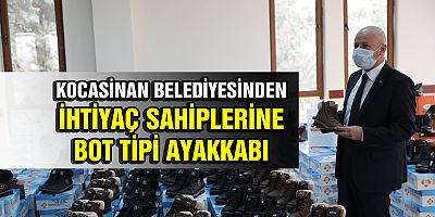 Kocasinan Belediyesinden  Çocuklara Ayakkabı!