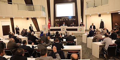  KOCASİNAN’DA YILIN SON MECLİS TOPLANTISI GERÇEKLEŞTİRİLDİ