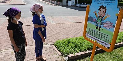 KOCASİNAN’DAN PARKLARA EĞLENDİRİCİ VE ÖĞRETİCİ DOKUNUŞ