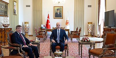 Kurtulmuş, Davutoğlu ile görüştü
