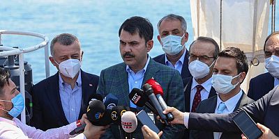 Kurum’dan Marmara Denizi’nde İnceleme