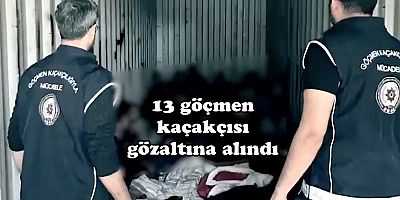 Limanda bekletilen konteynerden 44 kaçak göçmen çıktı