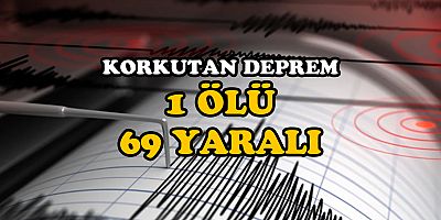 Marmaris açıklarındaki deprem: 1 ölü, 69 yaralı